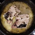 El cooksnap de Warleta cuando hizo Merluza en salsa verde.