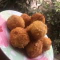 Aicha(stardrops_cakes)'s cooksnap of when they made Chicken yam balls.