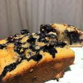 El cooksnap de MicaCB cuando hizo Budín rápido con Arándanos.