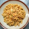 Cooksnap dari Yuli Elang untuk resep Nasi Goreng Keju Telur (MPASI 1Y+)