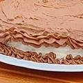 El cooksnap de Mariela cuando hizo Crema Bariloche para rellenar tortas by @Norali 🍫🤤.