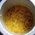 Trivedi Bhumi 's cooksnap of when they made દાલ પાલક.