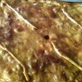 El cooksnap de Sara Diz cuando hizo Empanada gallega de atún.