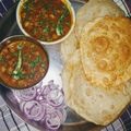 Rachel का कुकस्नैप जब उन्होंने छोले भटूरे बनाया था।