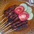 Cooksnap dari nurila kusuma untuk resep Sate jamur tiram bumbu kacang#bakulan