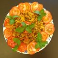 Dhara Kiran Joshi's cooksnap of when they made ટોમેટો રાઈસ (  Tomato Rice Recipe In Gujarati ).