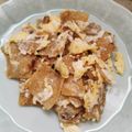 El cooksnap de Lena T cuando hizo Migas con huevo 🤤☕👌.