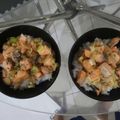 Cooksnap dari Henny Triana untuk resep Salmon Mayo Donburi