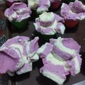 Cooksnap dari d'la untuk resep Bolu Kukus Mekar Susu HUT RI