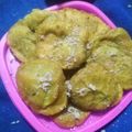 Sarita Srivastava's cooksnap of when they made Aloo pakoda.
