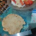 El cooksnap de Cinthia Vallejos cuando hizo Milanesas de Soja.