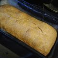 El cooksnap de Melisa Rivara cuando hizo Budín de harina integral.