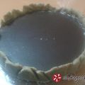 Cooksnap από galatiapf στη συνταγή Τάρτα σοκολάτας με περισσεύματα κουραμπιέ