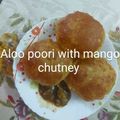 Rita Mehta ( Executive chef )'s cooksnap of when they made Masala potato Poori 😋Aloo poori 😋.