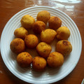 El cooksnap de Virginia Torres Afonso cuando hizo Bolas de patata rellenas de queso.