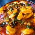 Khayal's cooksnap of when they made Shrimp Curry.