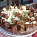 El cooksnap de Veronica Torres cuando hizo Torta Marquise.