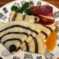 Angel Liu 的 【美式早餐】斑馬可麗餅 cooksnap