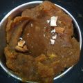 शशि केसरी का कुकस्नैप जब उन्होंने सावन स्पेशल शीरा(SAWAN SPECIAL SHEERA RECIPE IN HINDI) बनाया था।