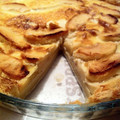 El cooksnap de Patricia Martínez Raya cuando hizo Tarta de manzana con hojaldre.