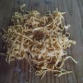 El cooksnap de Silvy cuando hizo Fideos caseros.