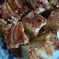 El cooksnap de ani cuando hizo Torta de manzanas y peras invertida con masa de banana y pera.