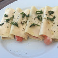 El cooksnap de Irene-Guirao cuando hizo Canelones con verduras.