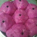 Cooksnap dari Ijur Ch untuk resep Donat buah naga maizena