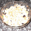 El cooksnap de Martha Linares cuando hizo Pollo sudado y ensalada de manzana.