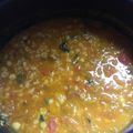El cooksnap de Claudia Silva cuando hizo Garbanzos.