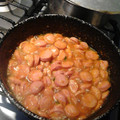 El cooksnap de Norbelys Avile cuando hizo Salchichas guisadas.