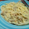 El cooksnap de Tona cuando hizo Pasta con camarones al ajillo.