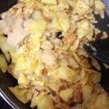 El cooksnap de Mai cuando hizo “No pollo” (heura) con patatas 👌🏼.