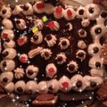 Jyoti Prakash Assudani's cooksnap of when they made Bourbon Biscuiti Bundt Cake (with homemade chocolate sauce).
