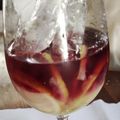 El cooksnap de Maria cuando hizo Tinto con limón, azúcar y mucho hielo.