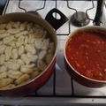 El cooksnap de Victoria Chirife cuando hizo Ñoquis de papa.