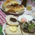 El cooksnap de Alicia Otazu cuando hizo Pan de Papa (para hamburguesas).