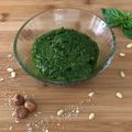 il Giulia 🌺 quando ha preparato Pesto di Basilico e Mandorle