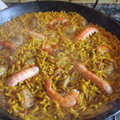 El cooksnap de Cuqui Bastida cuando hizo Fideuà de sepia, cigalitas y gambas peladas.