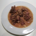 El cooksnap de Silvia cuando hizo Higaditos de pollo en salsa.