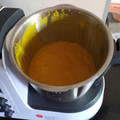 El cooksnap de Lourdes Amat cuando hizo Crema zanahoria monsieur cuisine.