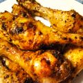 El cooksnap de noor cuando hizo Muslos de pollo en Airfryer con ensalada.