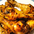 El cooksnap de noor cuando hizo Muslos de pollo en Airfryer con ensalada.