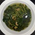 Cooksnap của May Trần khi họ làm theo món Canh mồng tơi tôm khô