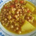 El cooksnap de Raúl Martínez cuando hizo Potaje vegano de garbanzos y arroz.