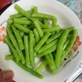 愛吃的小芸 的 熱拌蒜香四季豆 cooksnap