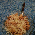 El cooksnap de Matias Rodriguez cuando hizo Ñoquis malfatti con salsa bolognesa. Muy livianos. 🍅 ❤.