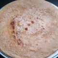 Naureen Khan Lodhi's cooksnap of when they made Meetha paratha.