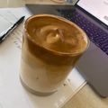 Yuhan 's cooksnap of when they made Dalgona coffee.