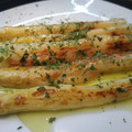 El cooksnap de Maurice Colmener cuando hizo Espárragos blancos a la plancha.